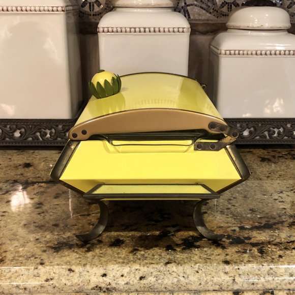 Anchor Hocking Fire King Yellow Chafing Dish - Picture 6 of 9